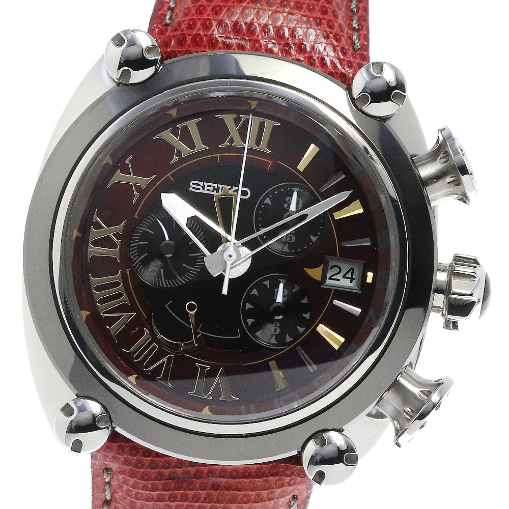 セイコー SEIKO SBLA095 / 5R86-0AS0 ガランテ スプリングドライブ メンズ 箱付き_807918【中古】