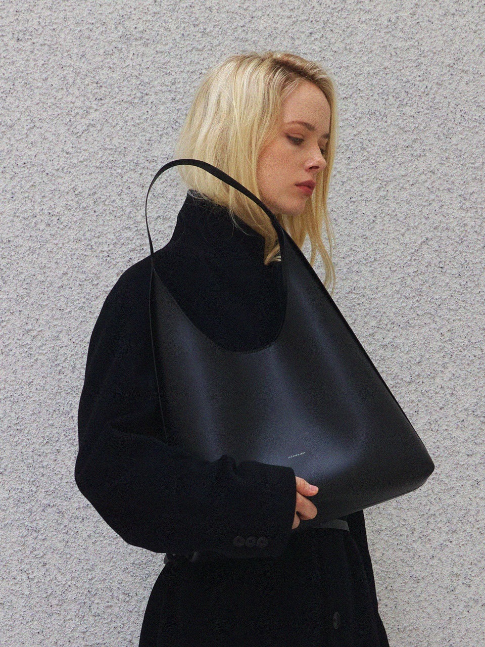 Qoo10 LECC PROJECT LOG BIG HOBO BAG 飾りな