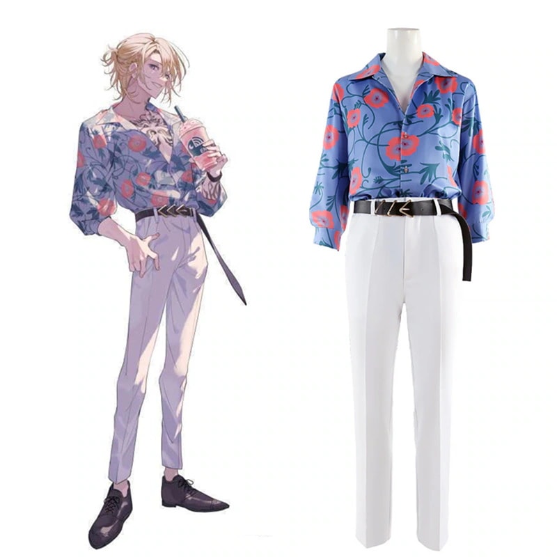 VTuber にじさんじ バーチャルライバー Luca ルカ カネシロ Sakura Bloom コスプレ衣装 コスチューム ハロウィン 変装 仮装