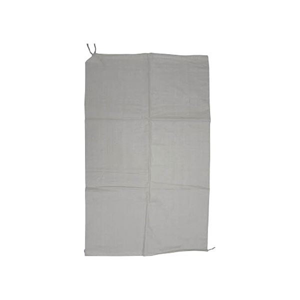 （まとめ）ユタカメイク 収集袋 PP収集袋（乳白）60cm×100cm W-42 1パック（5枚）(×10セット)