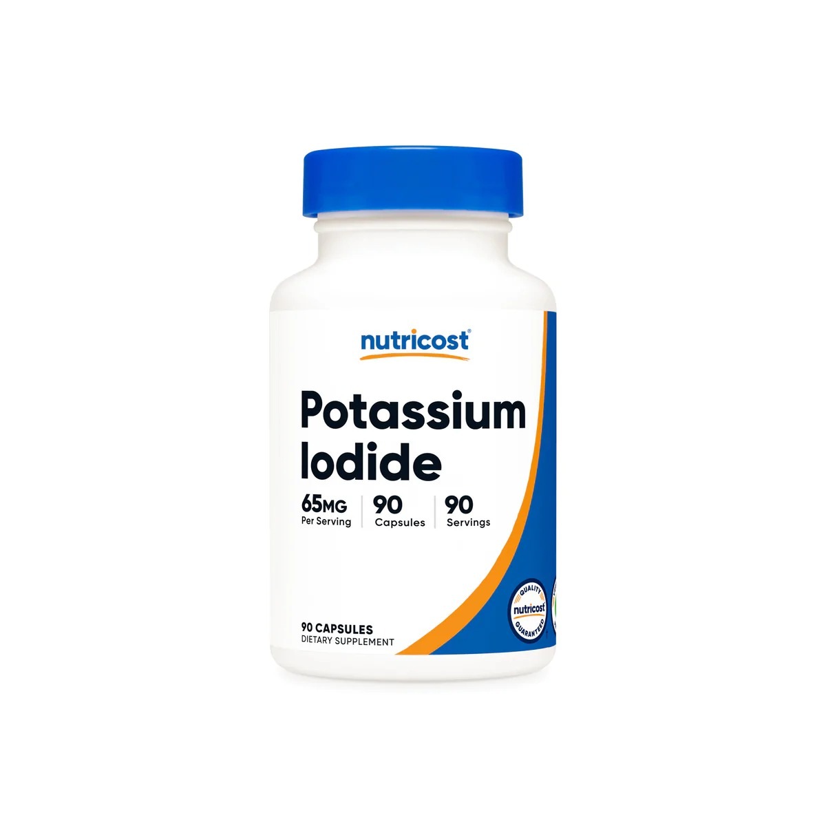 [USA] Nutricost ニュートリコストヨウ化カリウム 65mg カプセル 90錠