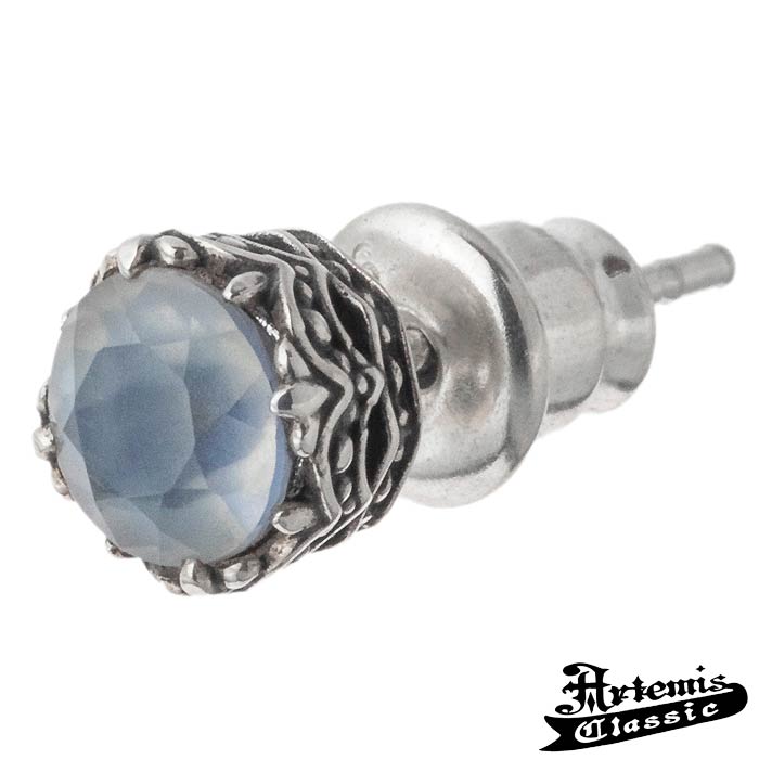 アルテミスクラシック Artemis Classic ジュエル クラウン シルバー ピアス ブルームーンストーン 片耳分 ACE0166