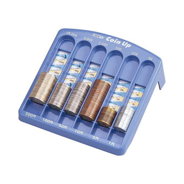 （まとめ） クルーズ コインアップ パープルNC-1500 1個 (×5セット)