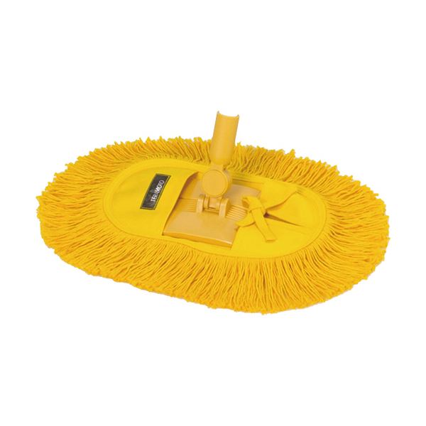 (まとめ) テラモト フロア化学モップ スペアモップ 250mm幅用 CL-808-810-0 1枚 (×10セット)