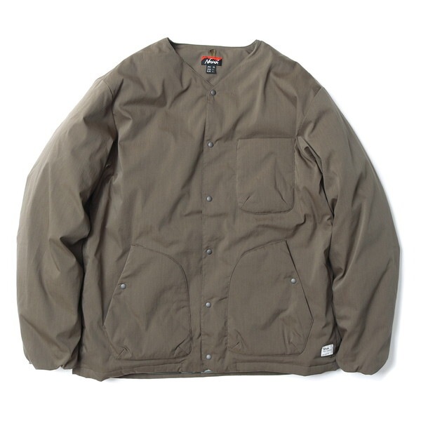 ナンガ ヒノック リップストップ インナーダウン カーディガン HINOC RIPSTOP INNER DOWN CARDIGAN AMG M ND2441-1M300-A N0001898