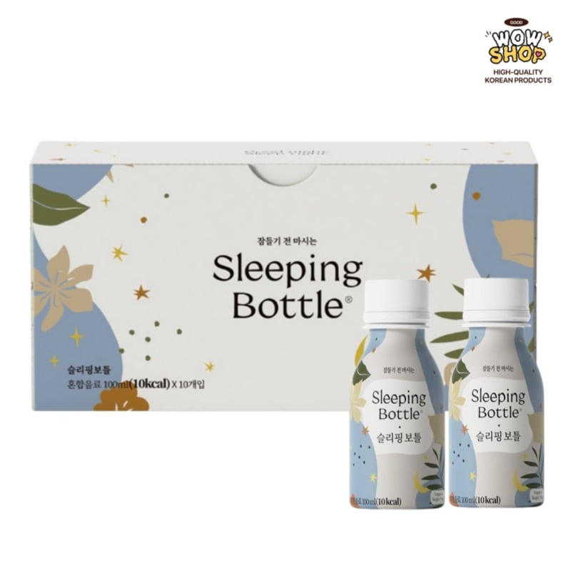 【正規品】スリーピングボトル 100ml 10個入り/睡眠 ドリンク 安らかな睡眠のための飲み物 / 韓国食品その他