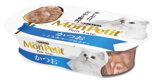 モンプチ プチリュクスカップ 成猫用 かつお とろみスープ仕立て 57g×48個入り (ケース販売) [キャットフード] 6,562円