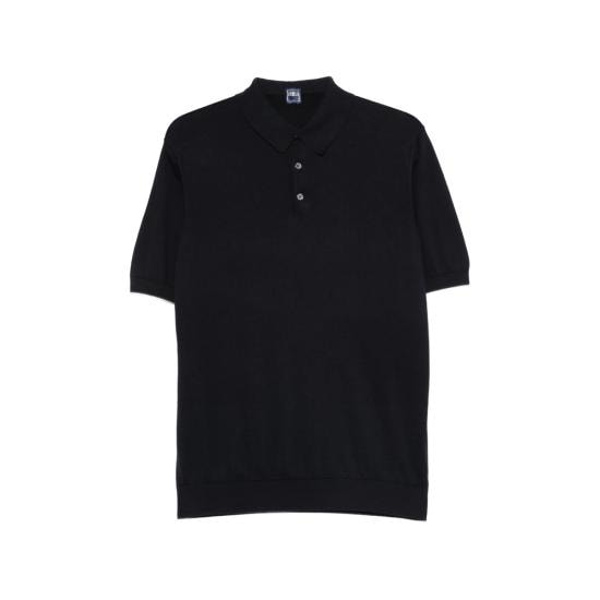 FEDELI Men Polo Shirts MU0D5910 828 BLUE