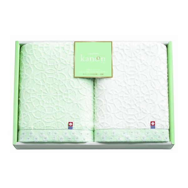 今治かのん タオルセット バスタオル2枚 ZOA350001292