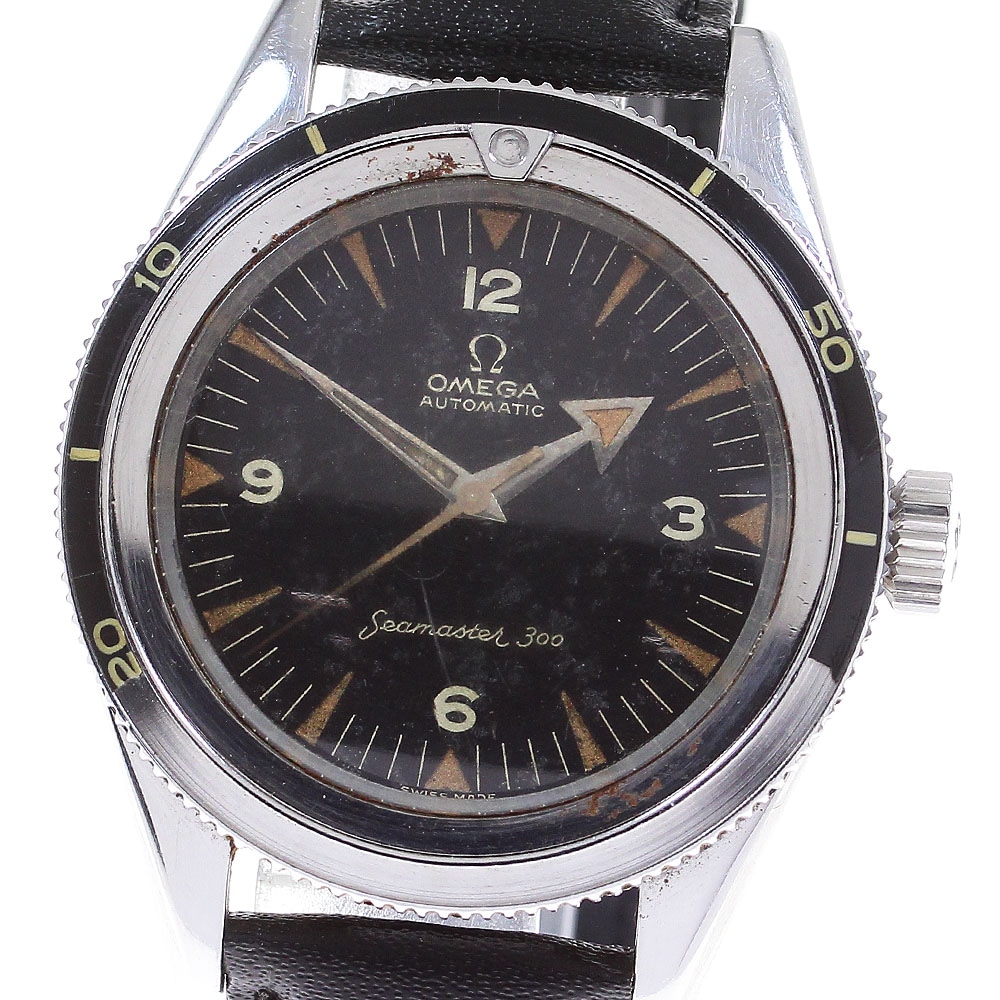 オメガ OMEGA 2913-3SC シーマスター300 ヴィンテージ cal.501 自動巻き メンズ _826359【中古】