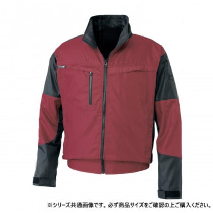 サンエス 長袖ブルゾン 8:レッド 4L KF95900