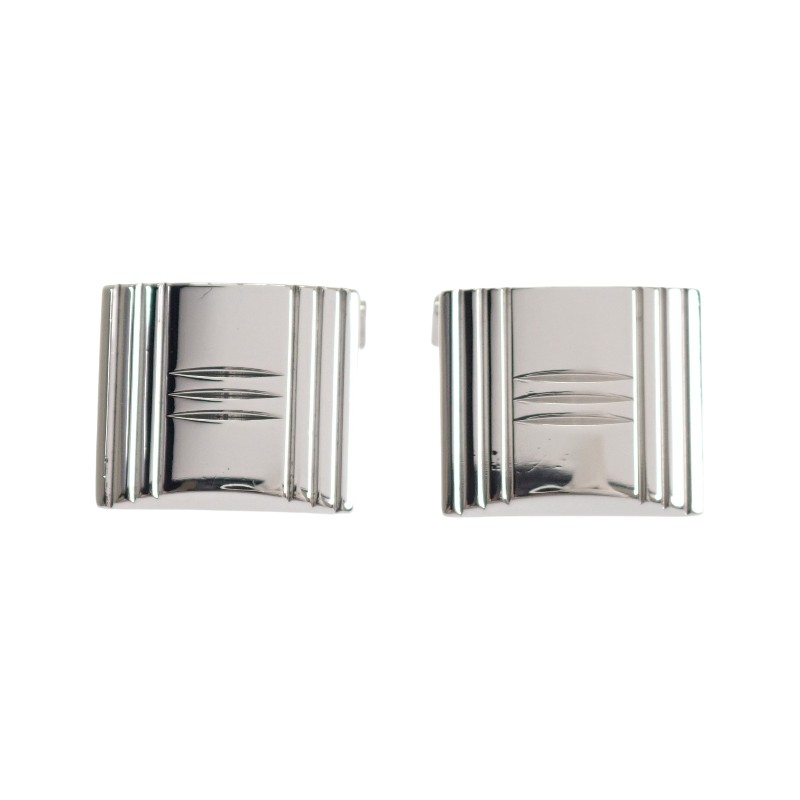 カデナ カフリンクス カフスボタン カフス シルバー925 メンズ ビジネス スーツ小物 アクセサリー【中古】【Aランク】