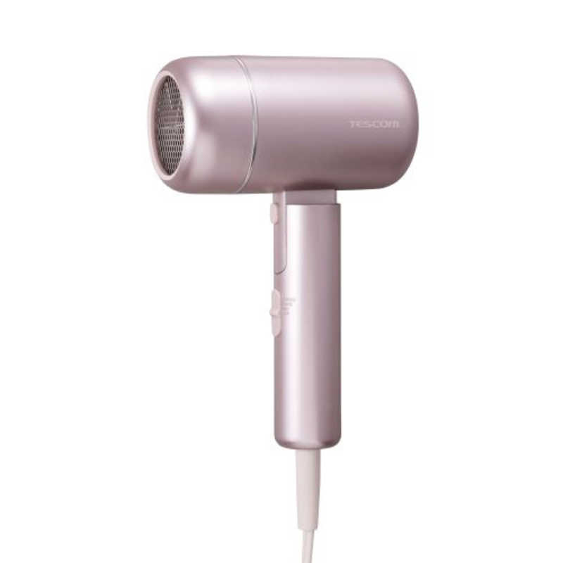 テスコム　ドライヤー 大風量 速乾 プロテクトイオン 低温ケアモード搭載 ヘアドライヤー 軽量 折りたたみ ピンク　TD462AP 4,736円