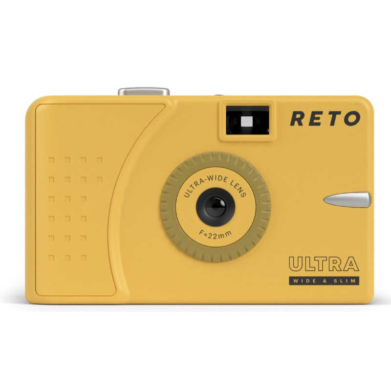 CURA　フィルムカメラ Reto Ultra wide and slim (マッディイエロー)　UWS-MY