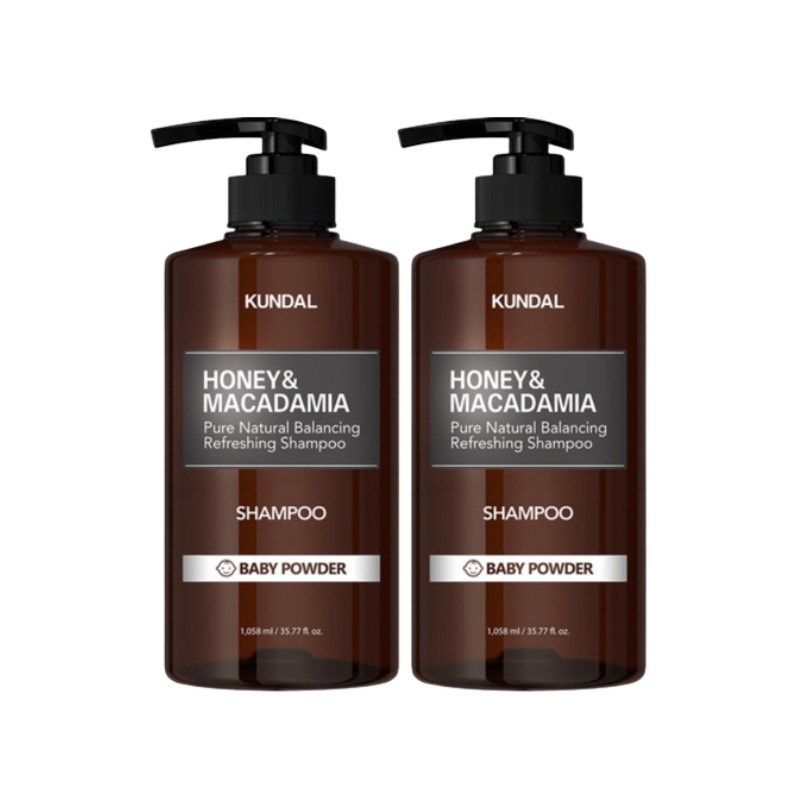 [1+1] ハニーアンドマカデミア ネイチャーシャンプー ベビーパウダーの香り