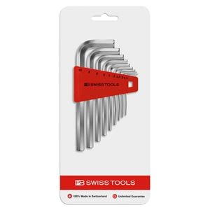 PB SWISS TOOLS 210H-10CN ホルダー付六角棒レンチセット