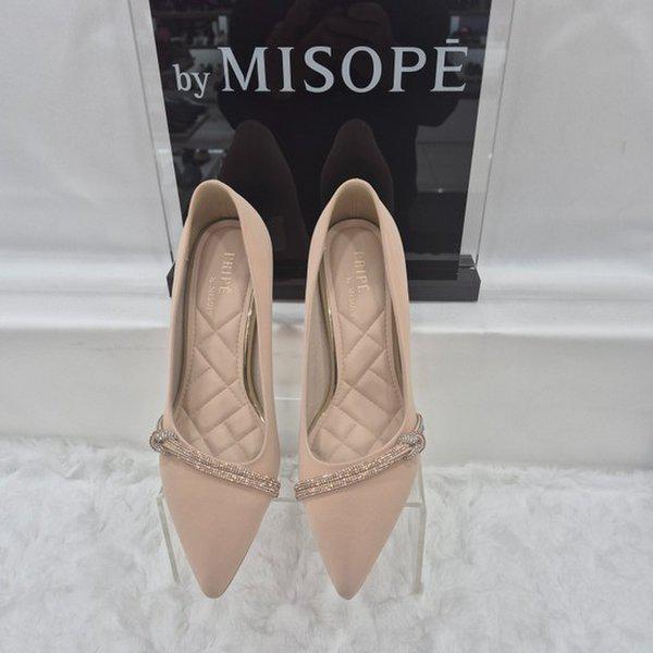 By 女性 ジュエルポイントパンプス 112HT411SI007 LPINK 2 JJ 22,850円