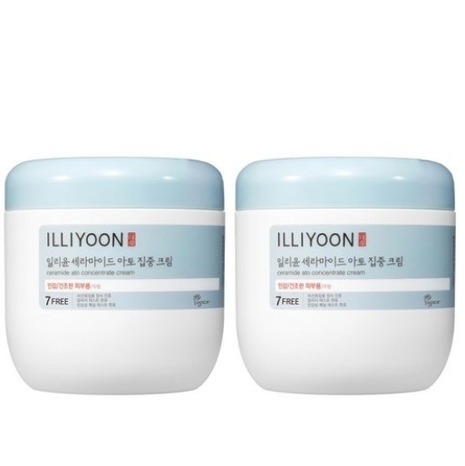 セラミドアト 集中 クリーム 無香 500ml x 2個 (鎮静/弾力/保湿/栄養/活力/光彩/しわ防止)