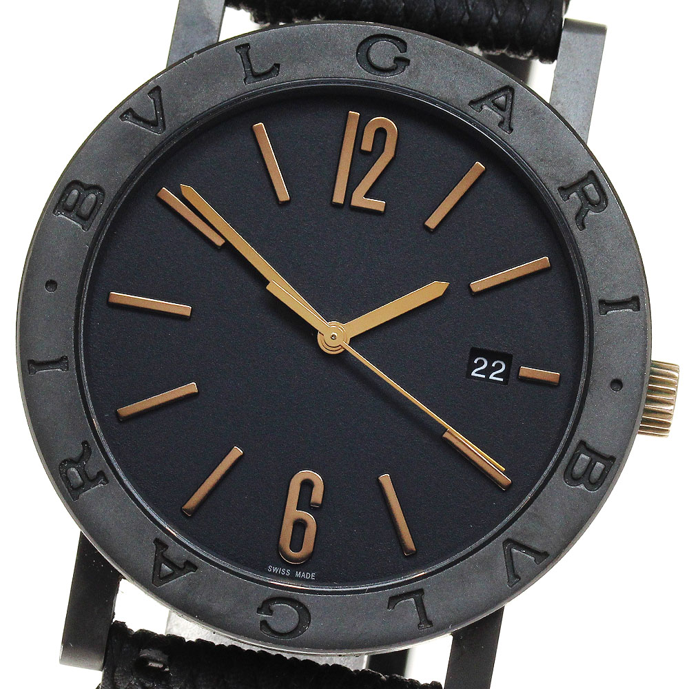 訳あり ブルガリ BVLGARI BB41S ブルガリブルガリ デイト 自動巻き メンズ _863831【中古】