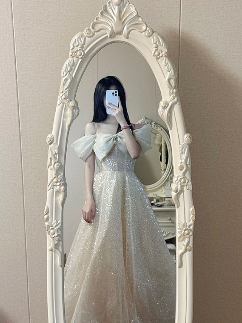 卒業式イブニングドレス女の子の誕生日成人式プリンセスドレス宴会気質