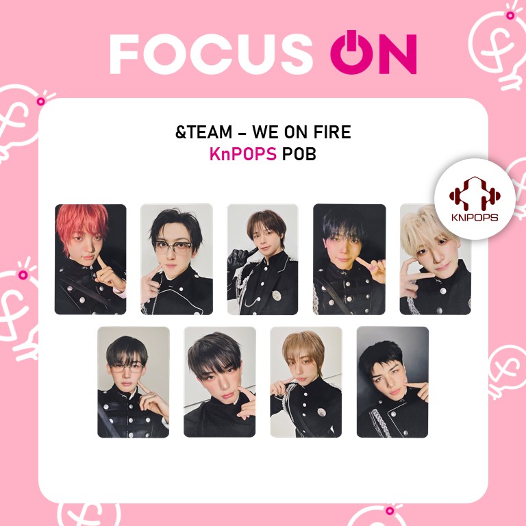 Qoo10] HYBE &TEAM WE ON FIRE KnP