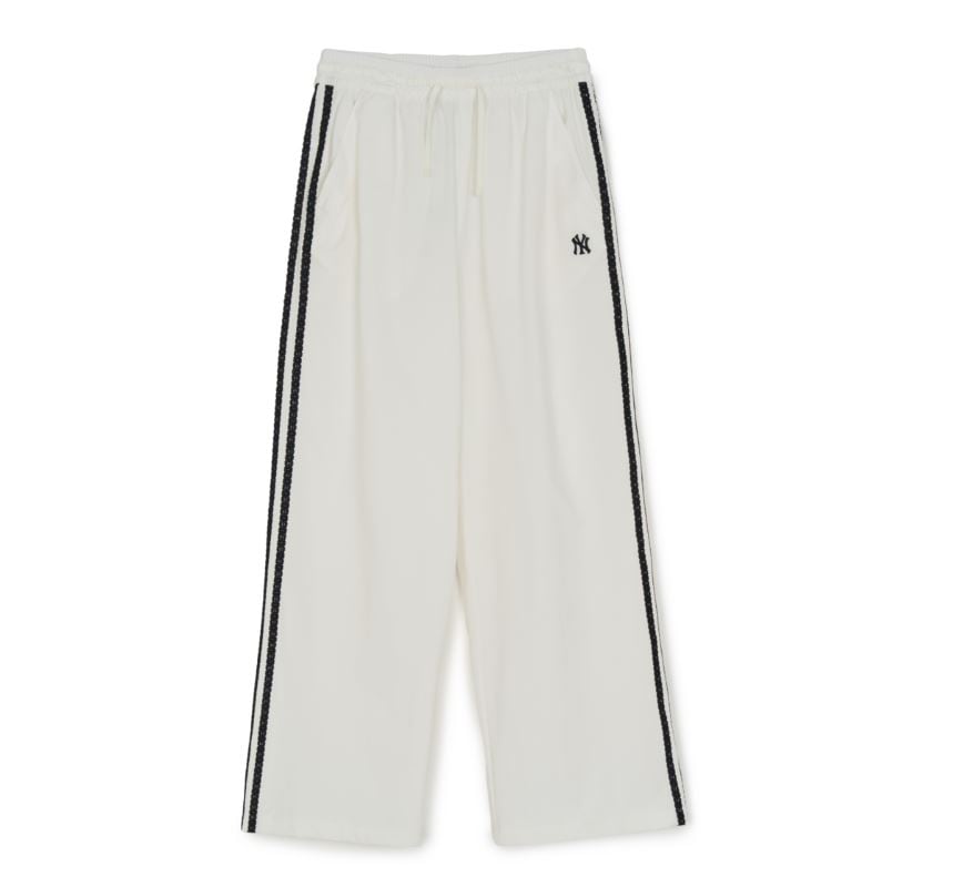 Varsity Lace Track Wide Pants 3FWPV2363-50IVS