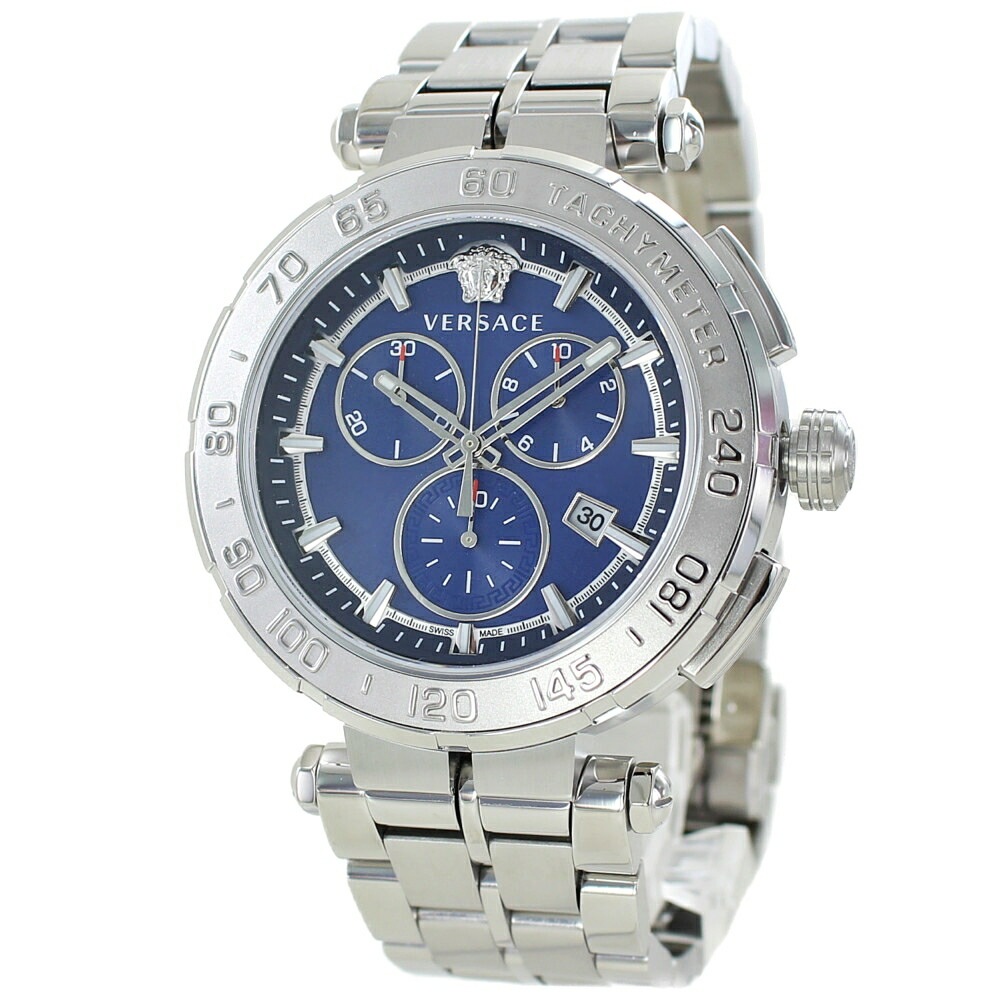 誕生日 腕時計 手表 メンズ ヴェルサーチ 時計 ベルサーチ 大人 男性 ギフト おしゃれ 夫 結婚記念日 退職 プレゼント 父親 彼氏 同僚 旦那 ブレスレットウォッチ 文字盤 青 2023 ポイン