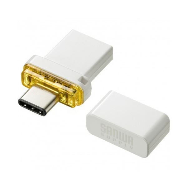 サンワサプライUSB Type-C メモリ 32GB UFD-3TC32GWN 1個 6,156円