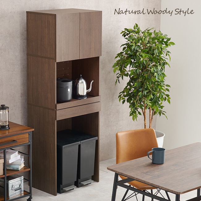 デッドスペースを有効活用キッチンラック レンジ台 ゴミ箱上ラック キッチン収納 隙間収納 レンジボード（1246）