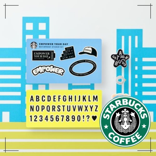 STARBUCKS公式 Active タンブラー decoration set
