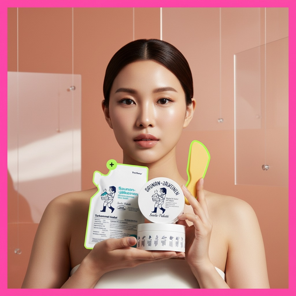 トルホップサウナンジャンソルトマスク 90g (+30gリフィルパウチ専用ブラシ)