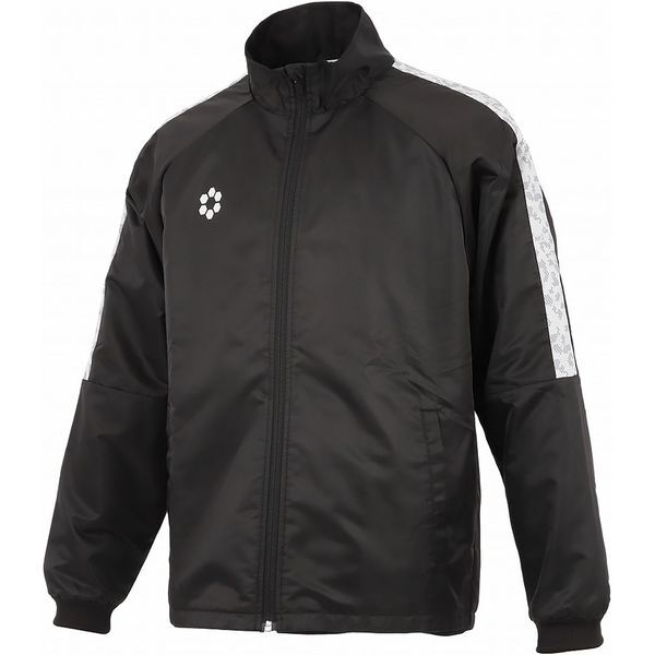 スフィーダ フットサルウエア SA-24850 BLK BPウインターウィンドフルジップジャケット M ブラック