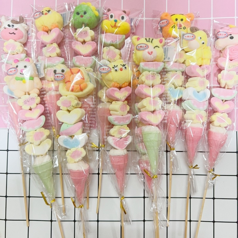 こどもの日ギフト串キャンディひょうたんマシュマロかわいい漫画串スナックグミキャンディ