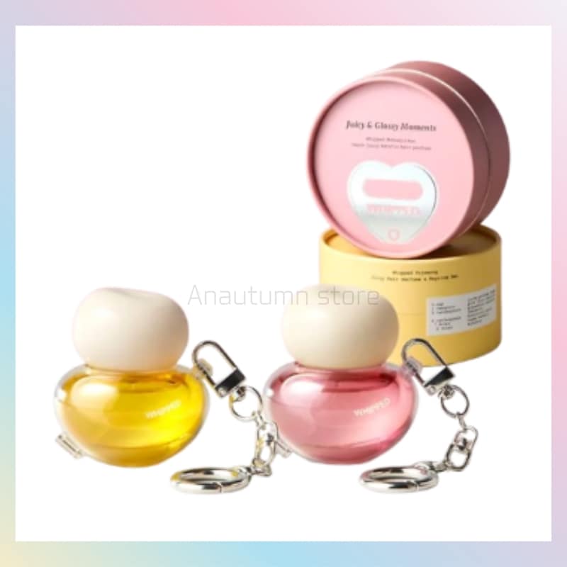 ビーガン ヘアパフューム キーリングセット (イチジクバター/ ゆずモン 2種択1)/誕生日プレゼント/香水