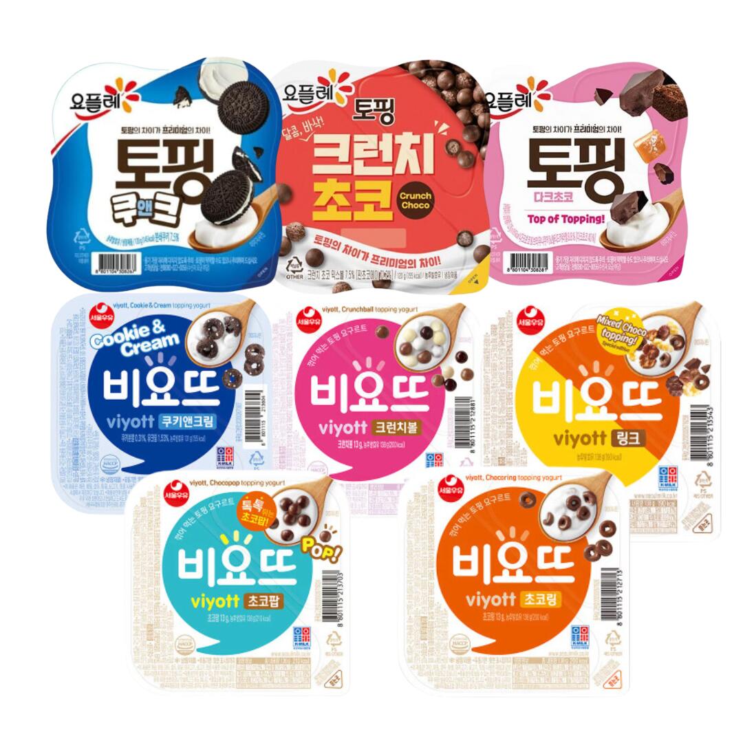 Qoo10] ソウル牛乳 韓国から発送ビヨット12個セット1BOX