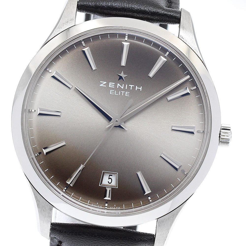 ゼニス ZENITH 03.2020.670 キャプテン エリート デイト 自動巻き メンズ 良品 _890916【中古】 157,450円