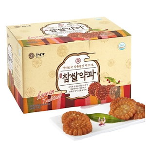 韓国産菓子 ホジョンガのもち米藥菓セット 3kg 1Box
