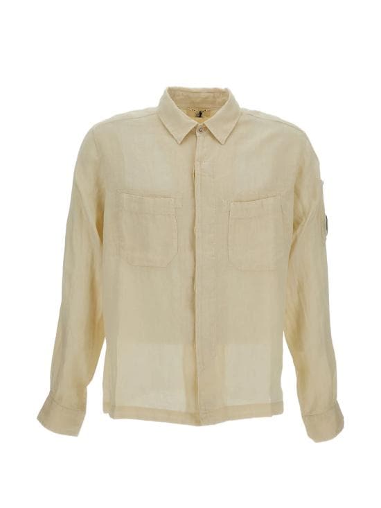 C.P. COMPANY Men Shirts 20CMSH259A110533G 114 White