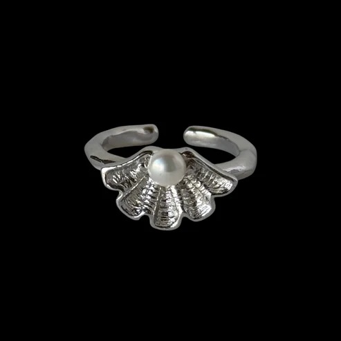 [ silver ] shell pearl pinky [ free size ] 7,744円