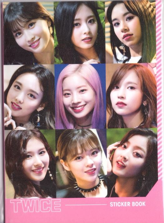 twice オファー トゥワイス sticker book ステッカーブック