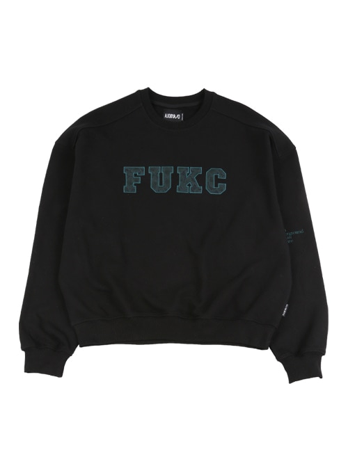 Seasonless FUKC Oversized Sweatshirt [Black]