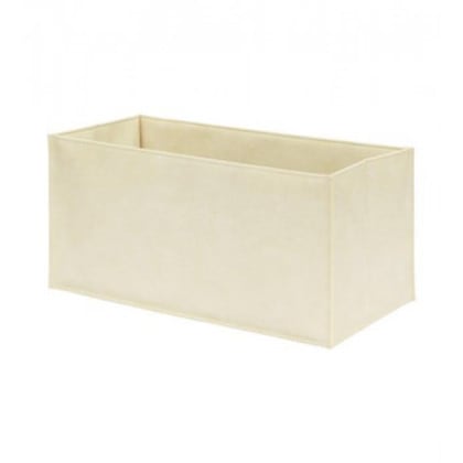 日本製 SAKI(サキ) ストレージボックス 合皮 R-308 オフホワイト