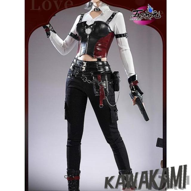 三分妄想　恋と深空　主人公　ズボン戦闘セット　コスプレ　衣装　靴　追加可