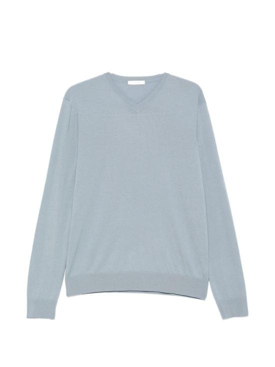 THE ROW Men Sweater 1256 Y976AZG Clear Blue