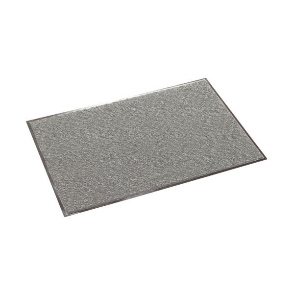雨天用マット ニューリブリード 約600x900mm グレー MR-049-340-5 1枚