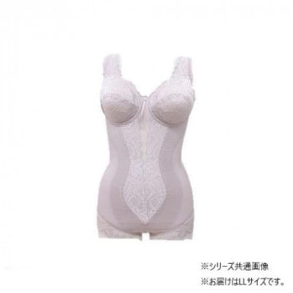 TAMURA シルキーボディシェイプ多機能 ボディスーツ YTN04 グレージュ LL
