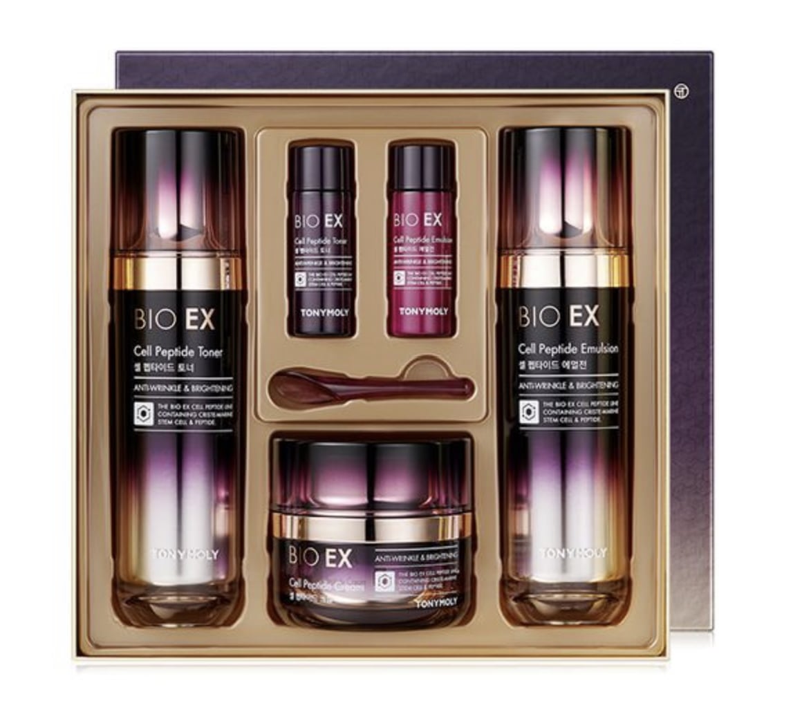 バイオEX セルペプチド トナー130ml・エマルジョン130ml・クリーム60ml・トナー20ml・エマルジョン20ml／スキンケア 基礎化粧品 ローション・クリーム