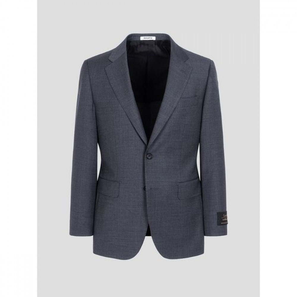 [ロガディス] ウールミニマルルーズフィットスーツジャケットグレー（RX5101N043）