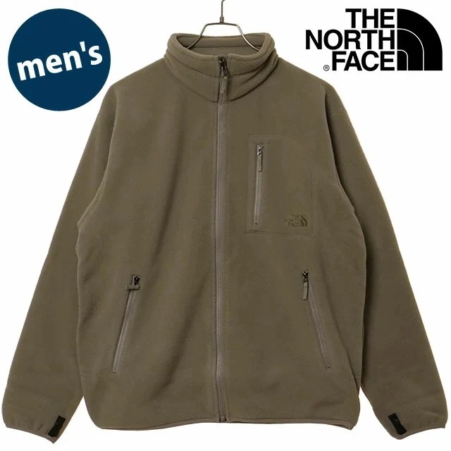 フィールドフリースジャケット [NL62530-MR] メンズ TNF アウトドア アウター インナー 保温ジャケット マッシュルーム 正規取扱店