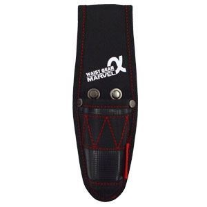 （まとめ）電工ポケット WAIST GEAR ペンチ差し5セット レッド（赤） マーベル MDP-81AR